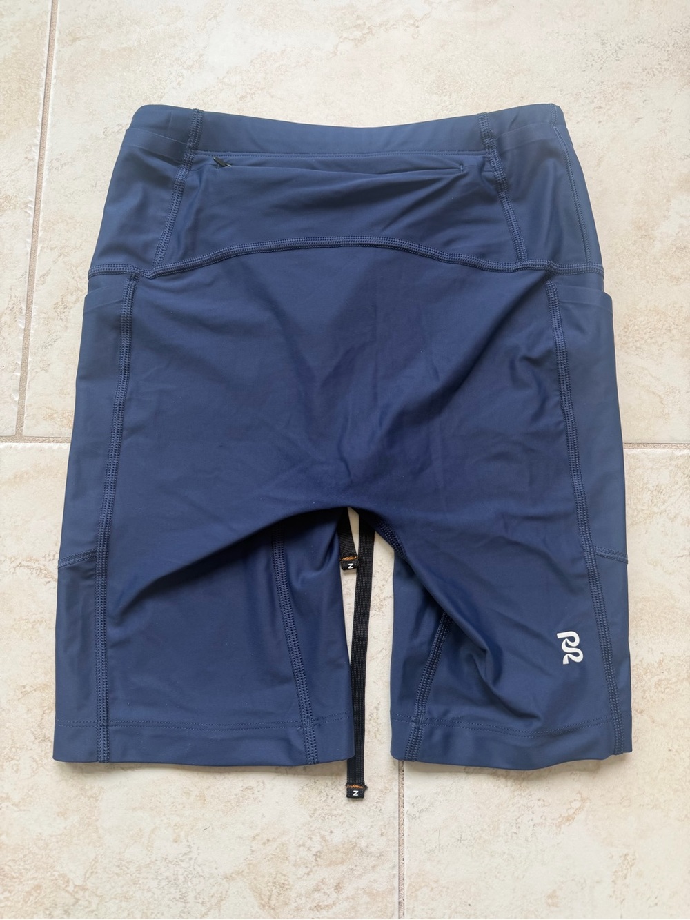 Bandit Running MEN'S SUPERBEAM NEXT GEN 7 POCKET HALF TIGHTS - NY NAVY - Picture 3 of 3